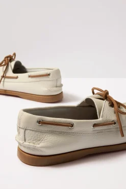 Shoes<SPERRY AO 2 Eye Boat Shoe White/Gum