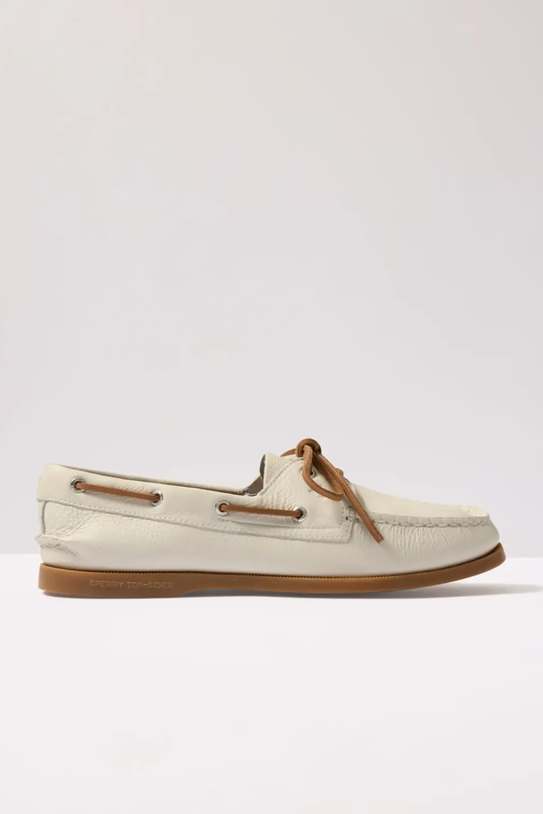 Shoes<SPERRY AO 2 Eye Boat Shoe White/Gum
