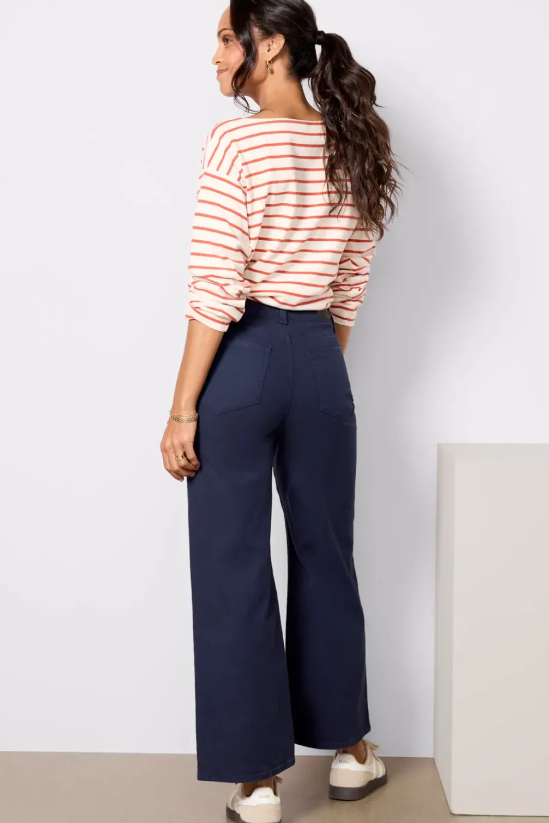 Pants & Leggings<PAIGE Ari W/ Waistband Tie Navy
