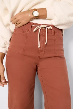 Pants & Leggings<PAIGE Ari W/ Waistband Tie Vintageclaysuns