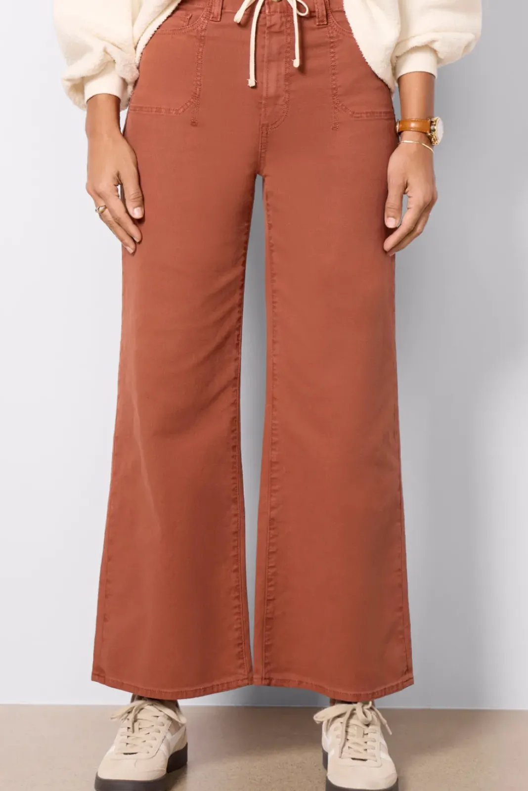 Pants & Leggings<PAIGE Ari W/ Waistband Tie Vintageclaysuns