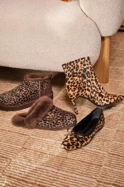 Shoes<SCHUTZ Arissa Leopard Flat Natural