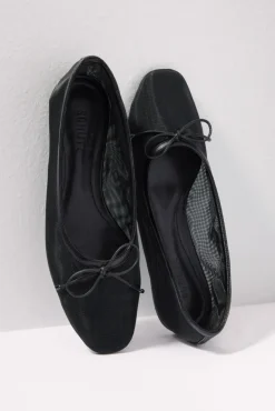 Shoes<SCHUTZ Arissa Mesh Ballet Flat Black