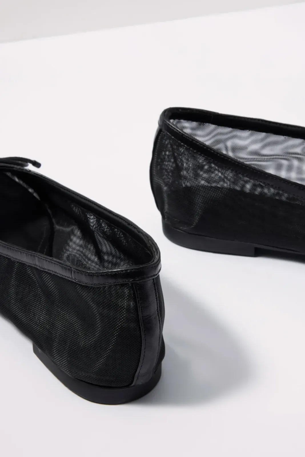 Shoes<SCHUTZ Arissa Mesh Ballet Flat Black