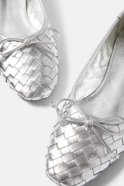 Shoes<SCHUTZ Arissa Woven Silver