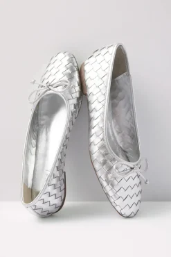 Shoes<SCHUTZ Arissa Woven Silver