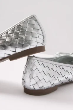 Shoes<SCHUTZ Arissa Woven Silver
