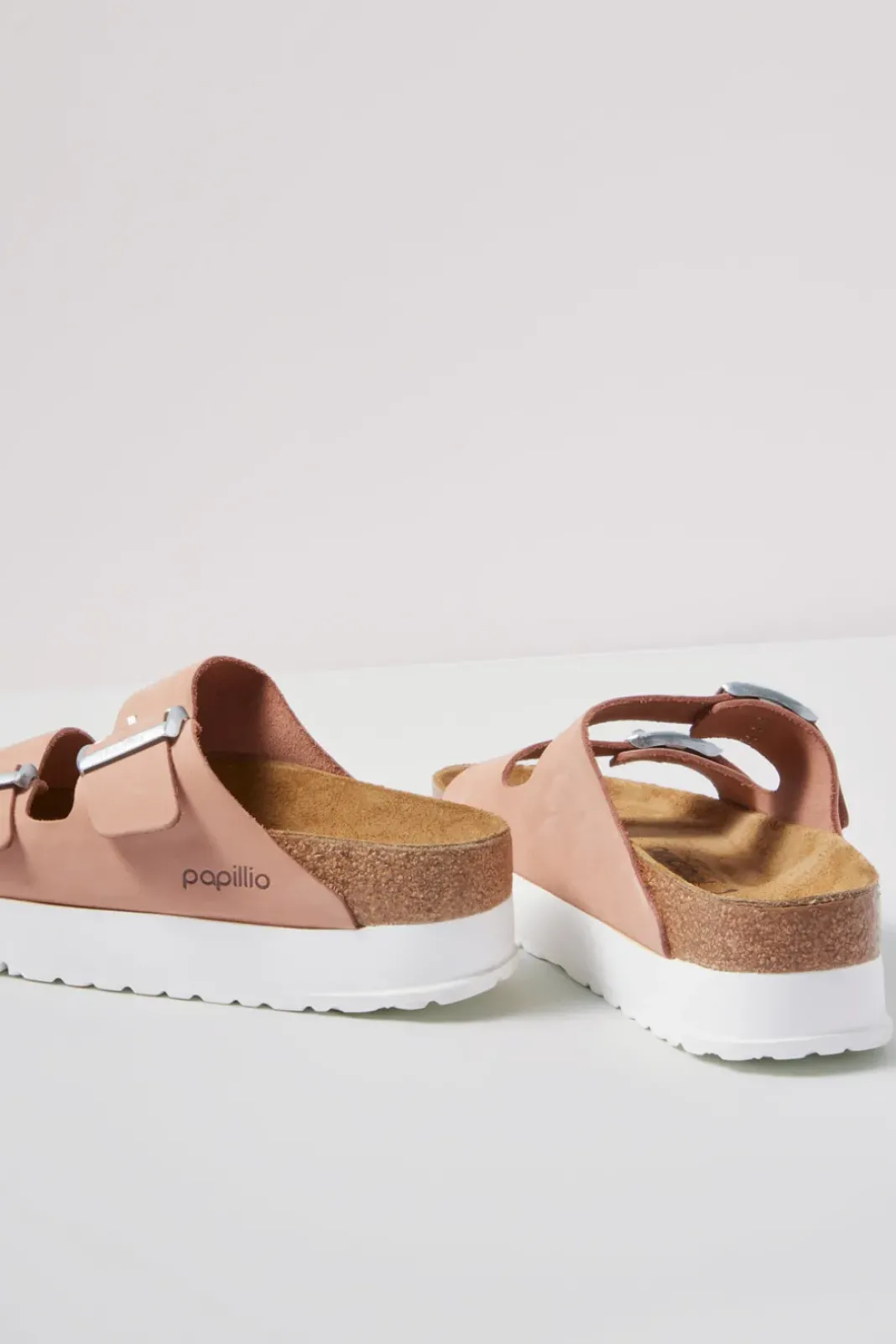 Shoes<PAPILLIO BY BIRKENSTOCK Arizona Platform Sandal Softpink