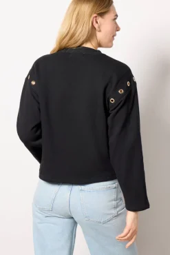 Sweatshirts<NATION LTD Arlem Sweatshirt Black