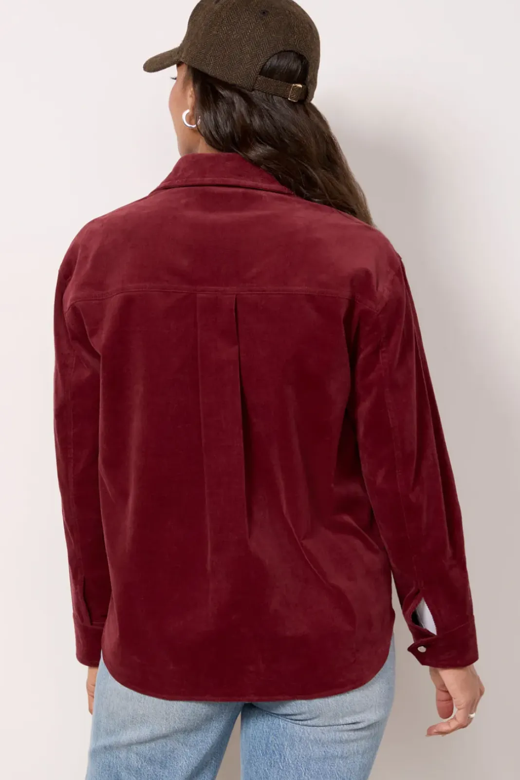Tops & Tees<EVEREVE Arli Cord Shirting Merlot