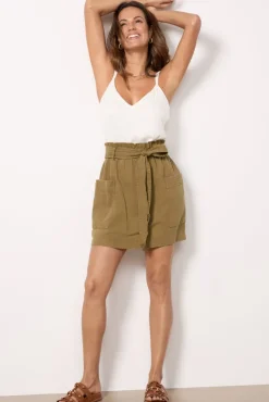 Skirts<FAHERTY Arlie Utility Skirt Militaryolive