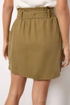Skirts<FAHERTY Arlie Utility Skirt Militaryolive