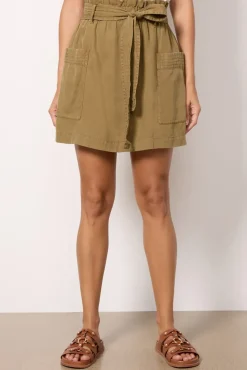 Skirts<FAHERTY Arlie Utility Skirt Militaryolive