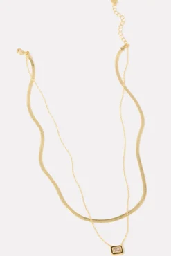 Jewelry<EVEREVE Arlington Layered Necklace Gold