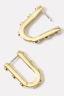 Jewelry<GORJANA Asher Link Hoops Gold
