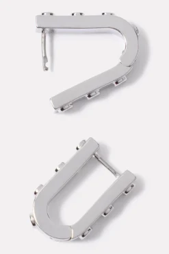 Jewelry<GORJANA Asher Link Hoops Silver