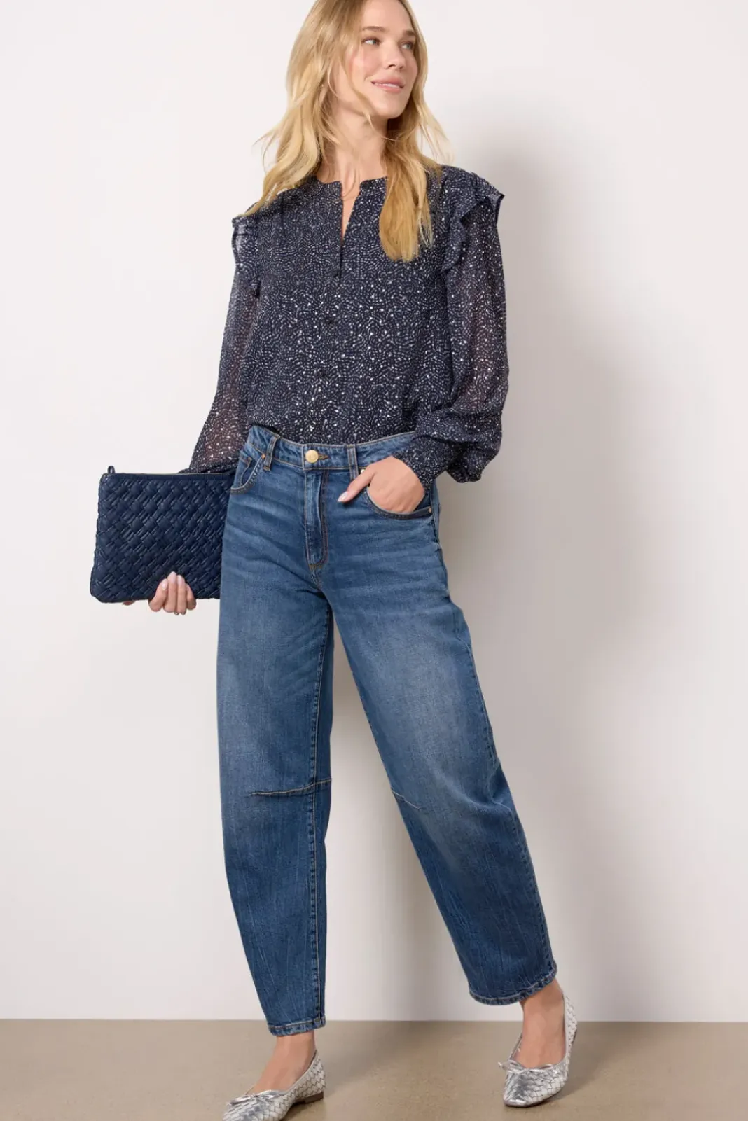 Jeans<KUT FROM THE KLOTH Ashley Slouchy Barrel Dedication