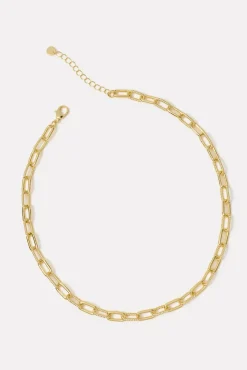 Jewelry<EVEREVE Attwell Paperclip Chain Gold