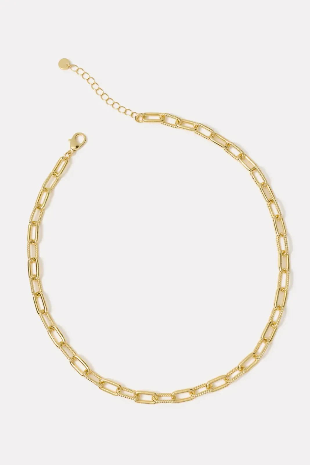 Jewelry<EVEREVE Attwell Paperclip Chain Gold