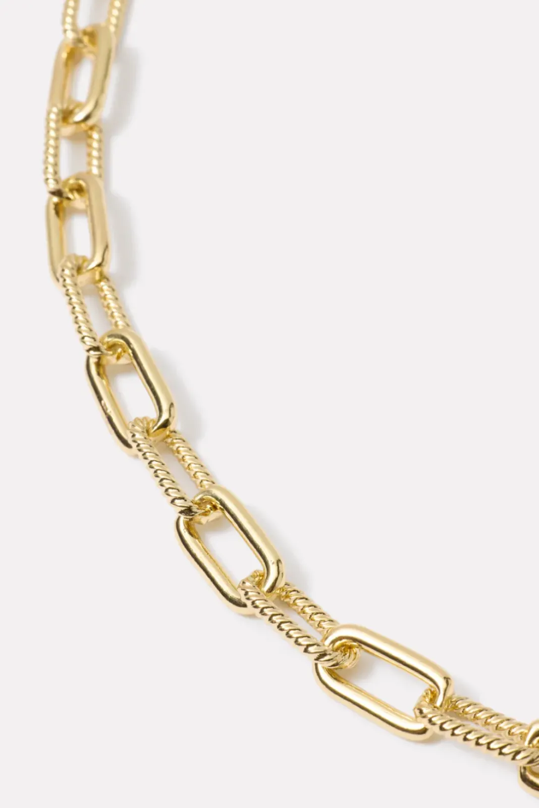 Jewelry<EVEREVE Attwell Paperclip Chain Gold