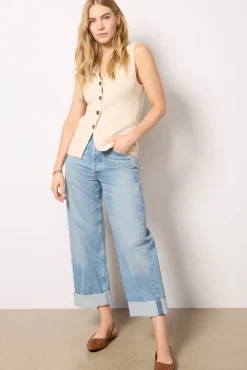 Sweaters<PISTOLA Audra Vest Softdove