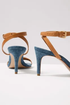 Shoes<SCHUTZ Aurora Mid Heel Blue