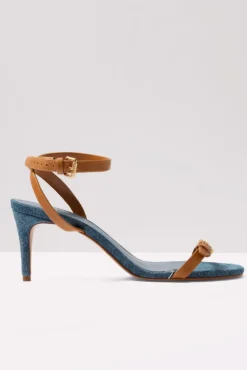 Shoes<SCHUTZ Aurora Mid Heel Blue
