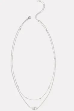 Jewelry<EVEREVE Ava Infinity Necklace Silver