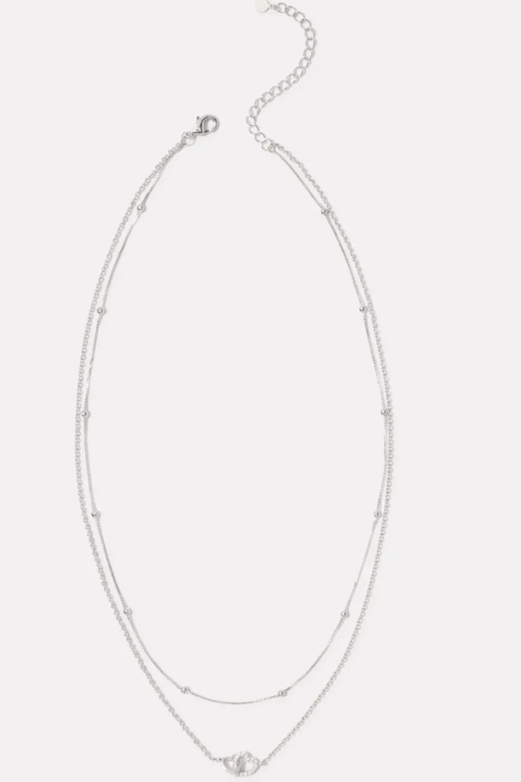 Jewelry<EVEREVE Ava Infinity Necklace Silver