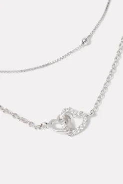 Jewelry<EVEREVE Ava Infinity Necklace Silver