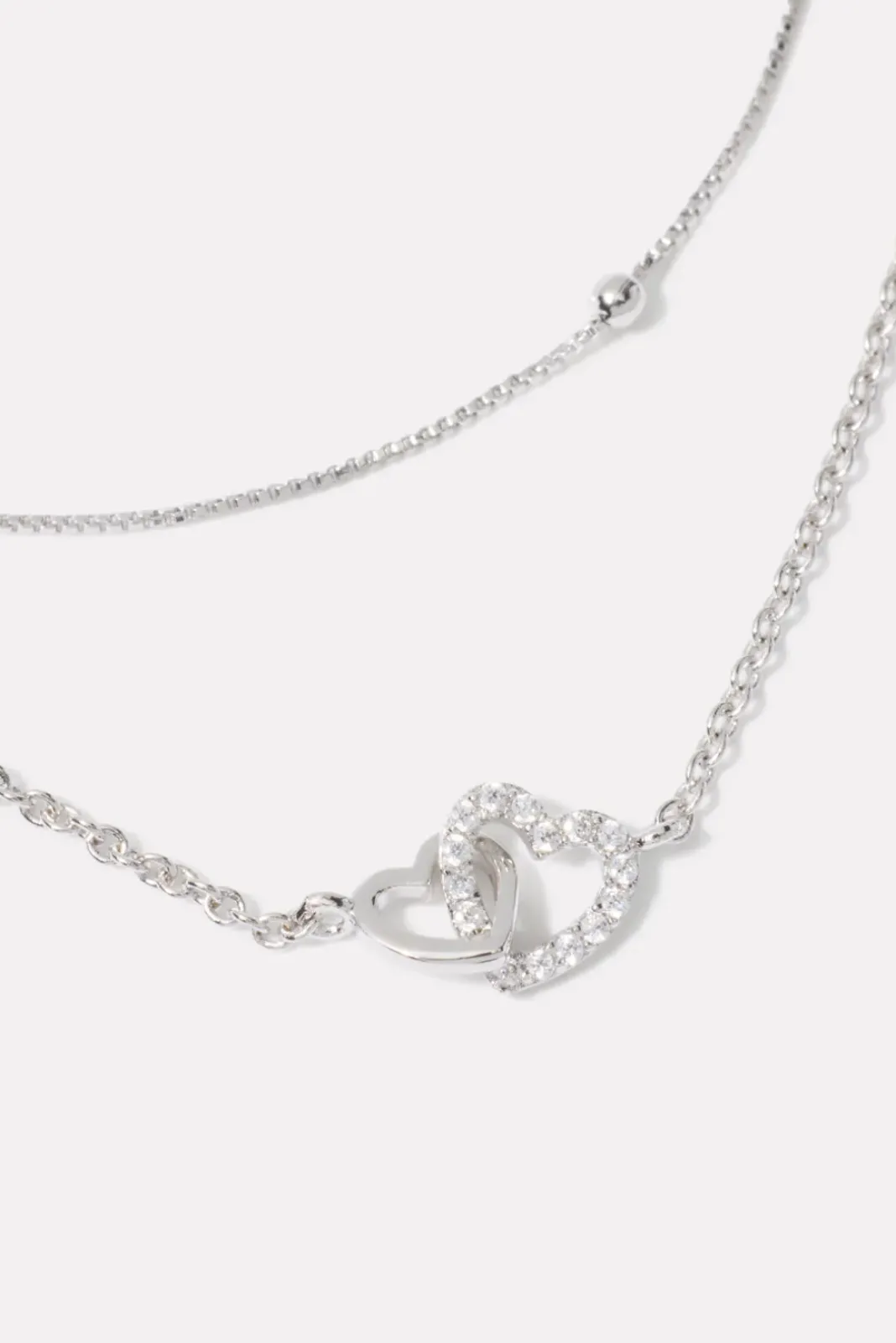 Jewelry<EVEREVE Ava Infinity Necklace Silver
