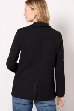 Blazers & Jackets<Z SUPPLY Ava Textured Blazer Black