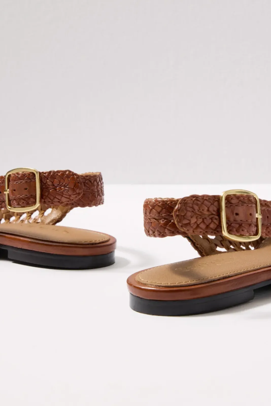 Shoes<SEYCHELLES Avalon Woven Flat Tan