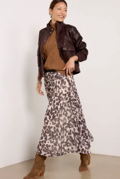 Blazers & Jackets<EVEREVE Aviator Bomber Brown