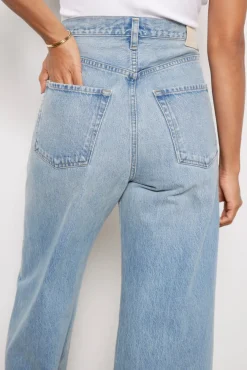 Jeans<CITIZENS OF HUMANITY Ayla Raw Hem Crop Sodapop