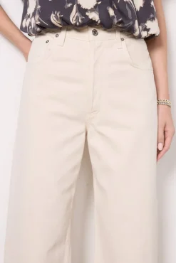 Jeans<CITIZENS OF HUMANITY Ayla Raw Hem Crop Almondette