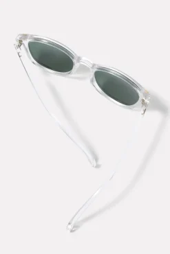 Eyewear<LE SPECS Bandwagon Sunglasses Crystal