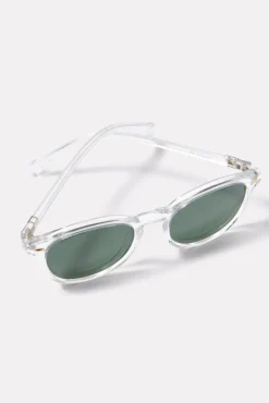 Eyewear<LE SPECS Bandwagon Sunglasses Crystal