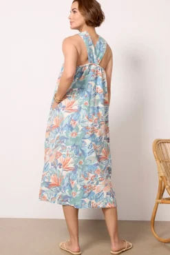 Dresses<FAHERTY Bay Twist Dress Paradiseblossom