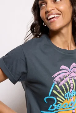 Tops & Tees<DAYDREAMER Beach Boys California Dreaming Tee Vintageblack