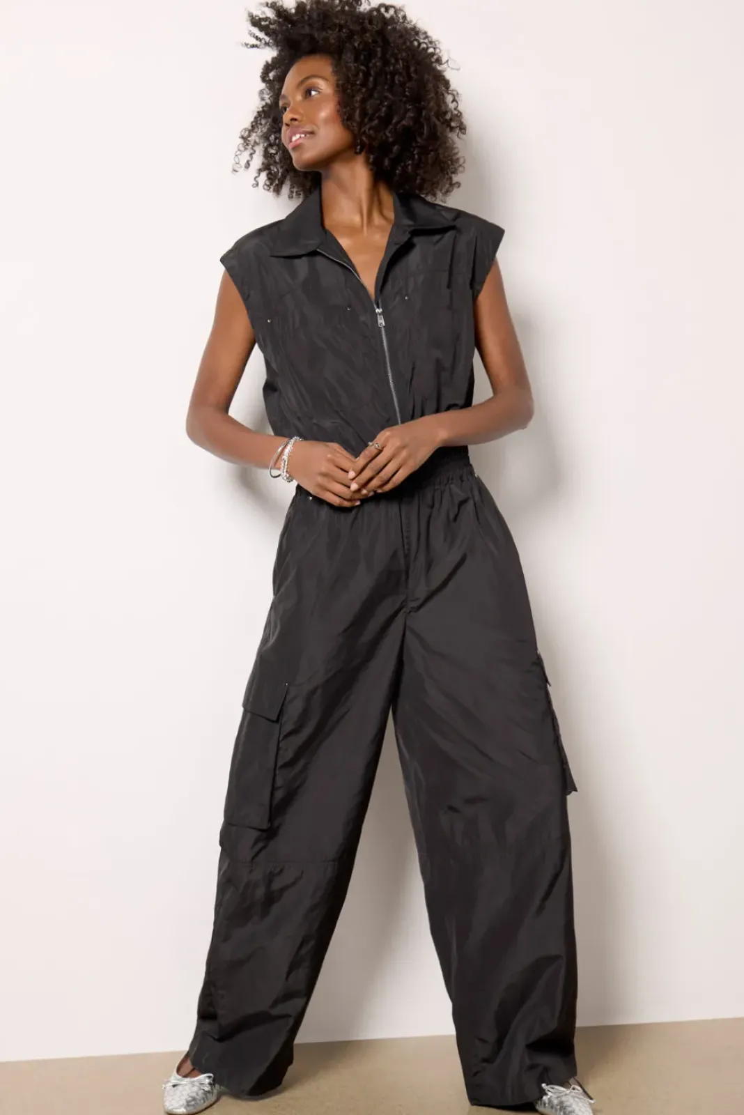 Jumpsuits & Rompers<PISTOLA Becca Jumpsuit Black