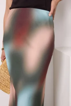 Skirts<LNA Beni Tie Dye Skirt Dusk