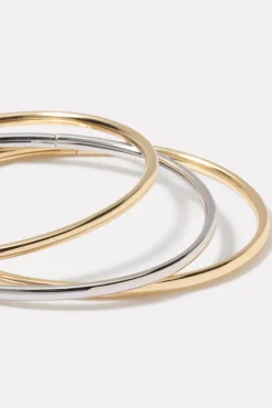 Jewelry<EVEREVE Bentley Bangle Set Gold/Silver