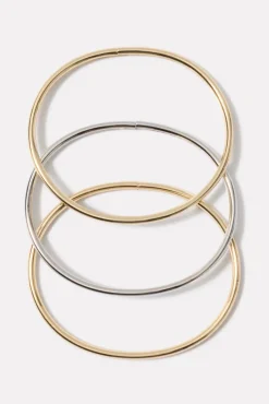 Jewelry<EVEREVE Bentley Bangle Set Gold/Silver