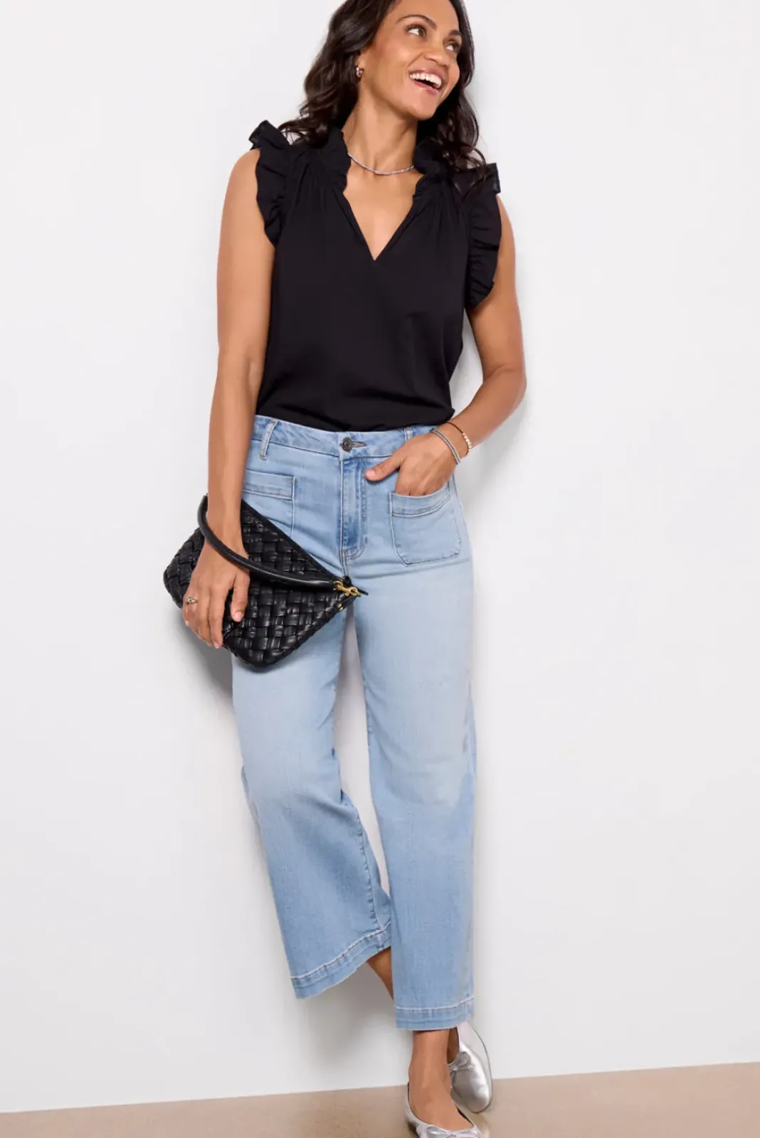 Tops & Tees<XIRENA Bex Top Black