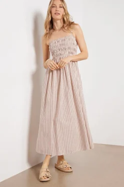 Dresses<PISTOLA Bianca Dress Tiramisustripe