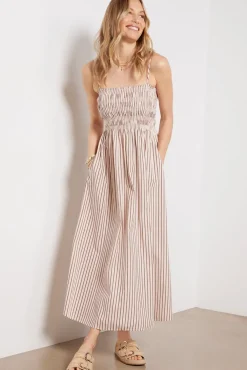 Dresses<PISTOLA Bianca Dress Tiramisustripe