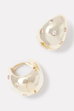 Jewelry<EVEREVE Bianca Huggie Earrings Gold