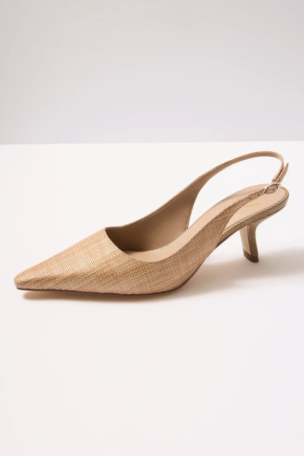 Shoes<SAM EDELMAN Bianka Sling Heel Bufftan