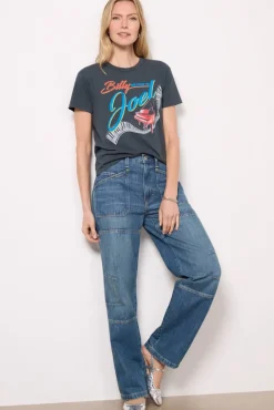 Tops & Tees<DAYDREAMER Billy Joel On Tour Ringer Vintageblack
